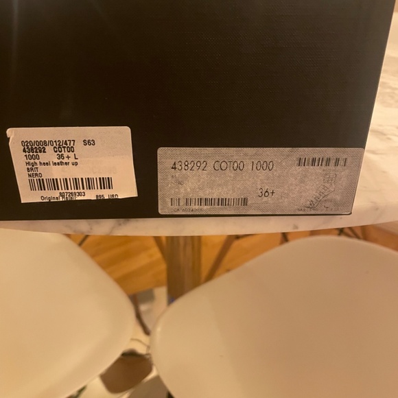 SAINT LAURENT PARIS BABIES Leather sandals - Picture 7 of 11